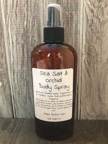 BODY SPRAY Scented Splash Mist 8 oz 140 Scents (List 2 of 2)