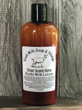 Load image into Gallery viewer, LOTION Goats Milk Creamy Lotion Paraben Free (150 Scents!) 8oz (List 1 Of 2)